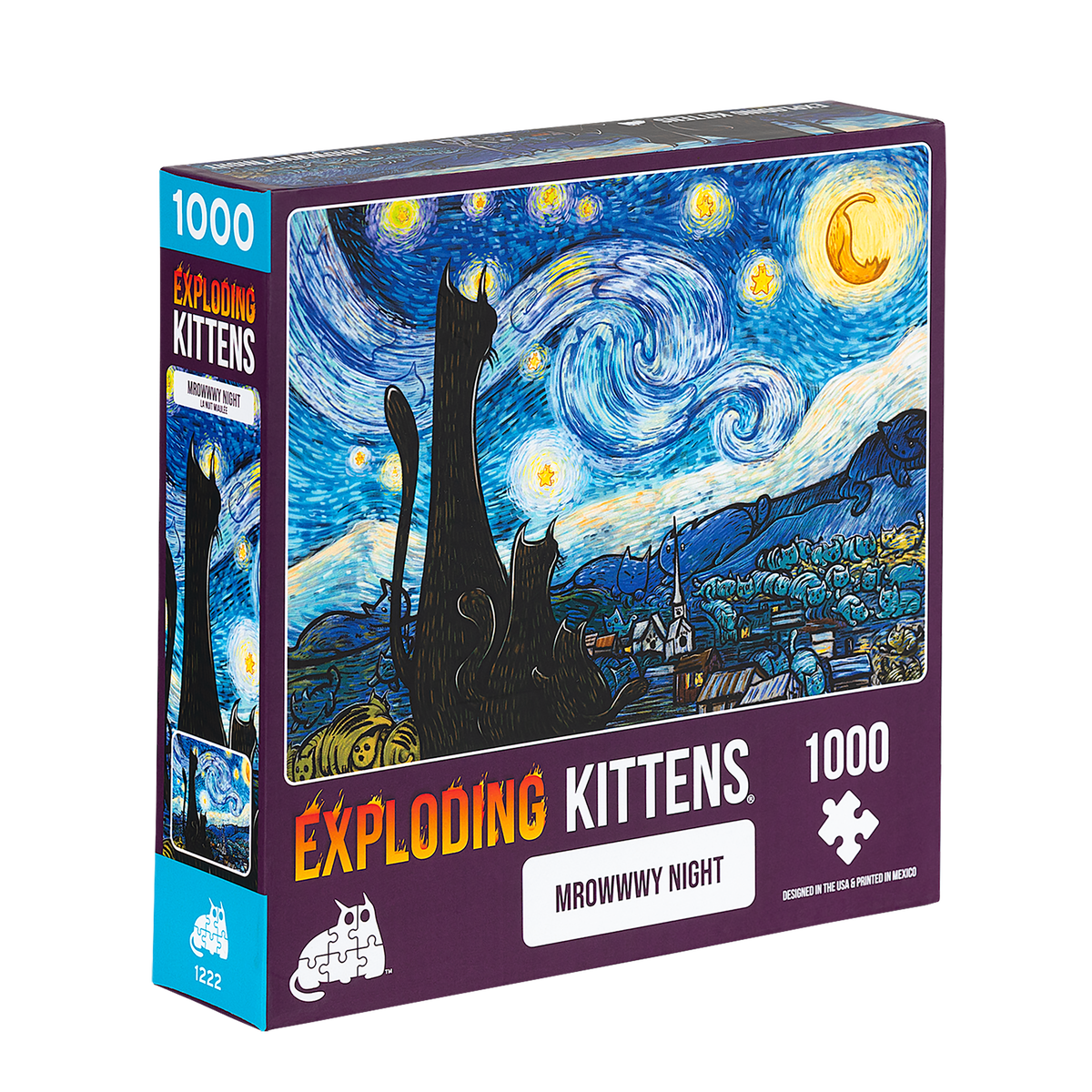 Mrowwwry Night (1000 Piece Puzzle)